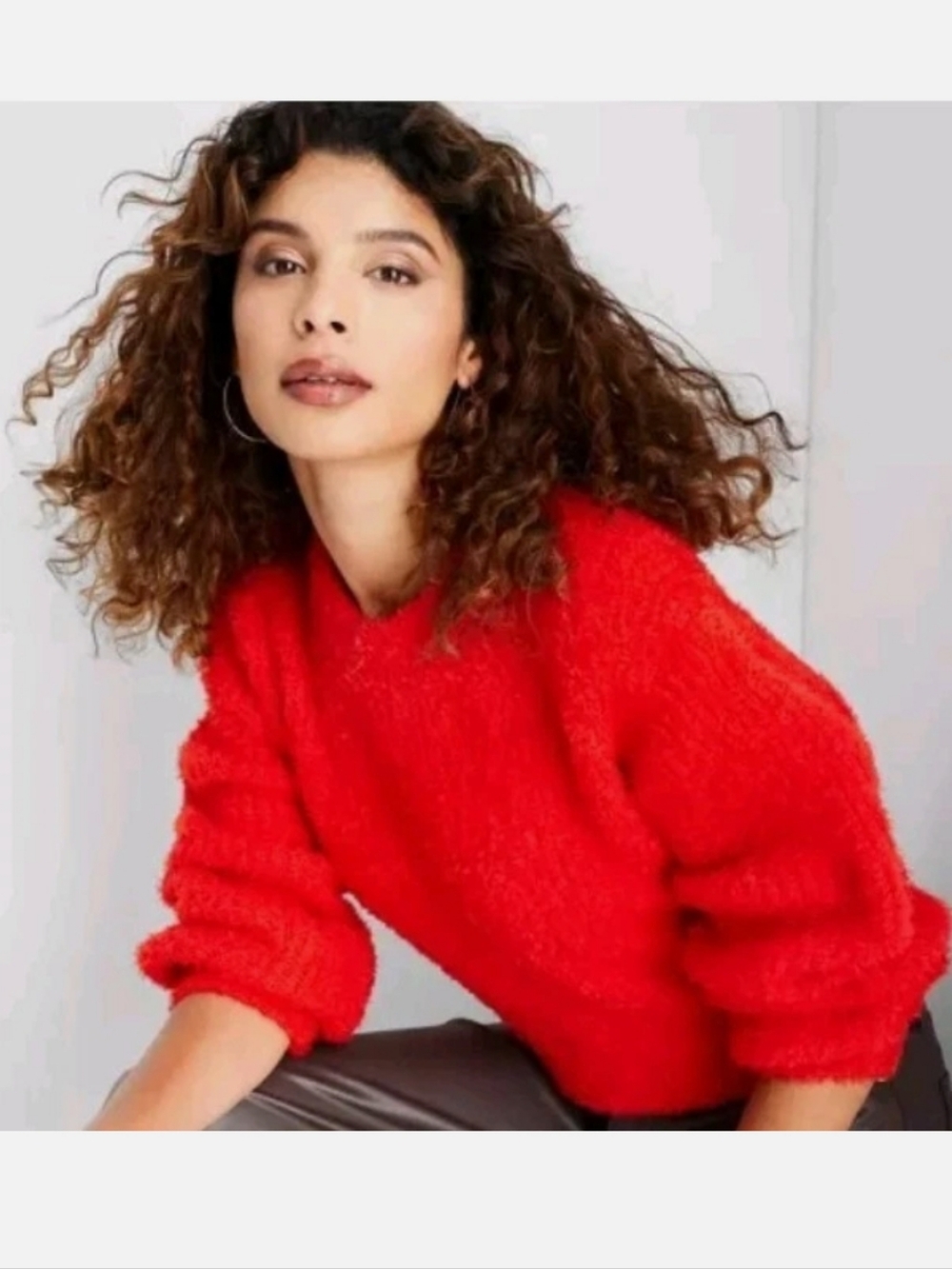 Future Collective‎ Relaxed Crewneck Pullover Sweater